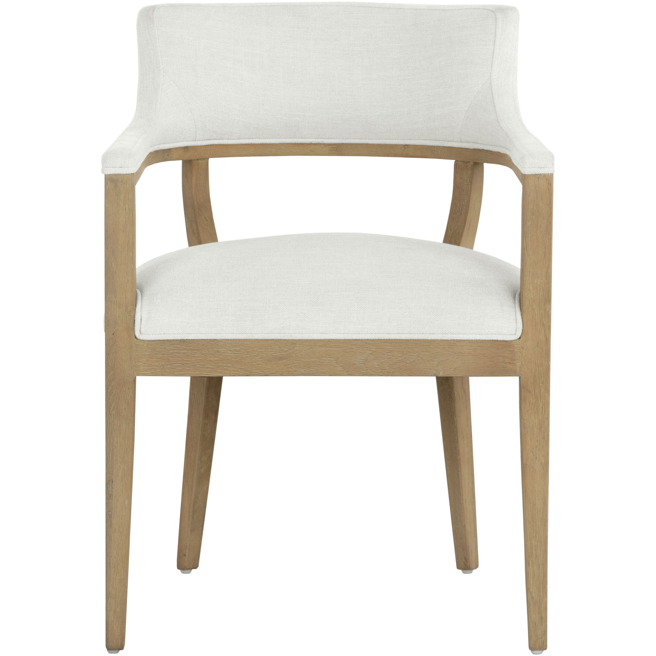 Brylea Natural / Heather Ivory Tweed Dining Armchair